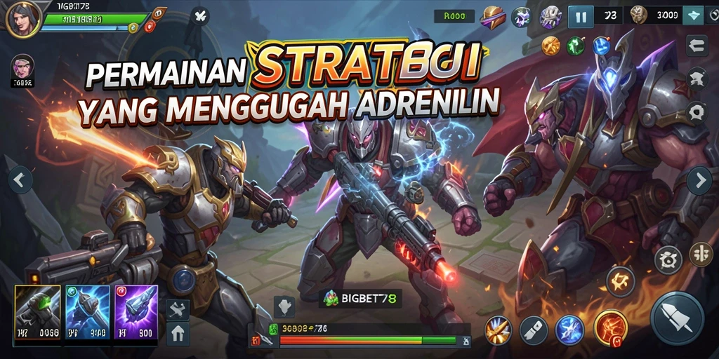 Tangkapan layar gameplay BIGBET78 yang menarik dan strategis.