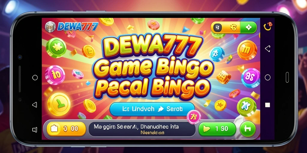 Tampilan gameplay seru di DEWA777 dengan angka bingo yang menunggu untuk ditarik.