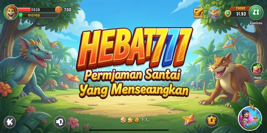 Tampilan gameplay yang seru dan menyenangkan dari HEBAT777.