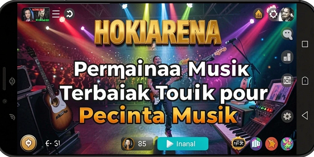 Tampilan gameplay HOKIARENA yang menakjubkan dan interaktif.