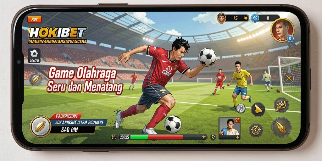 Gameplay menarik HOKIBET dengan berbagai pilihan olahraga.