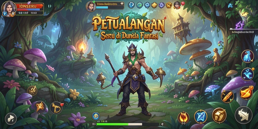 Gameplay mendebarkan di dunia petualangan IDNSERU