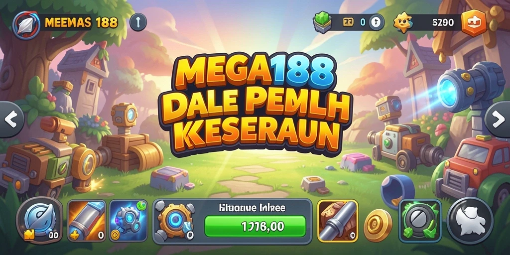 Tampilan gameplay <strong>MEGA188</strong> yang menarik dan penuh warna.