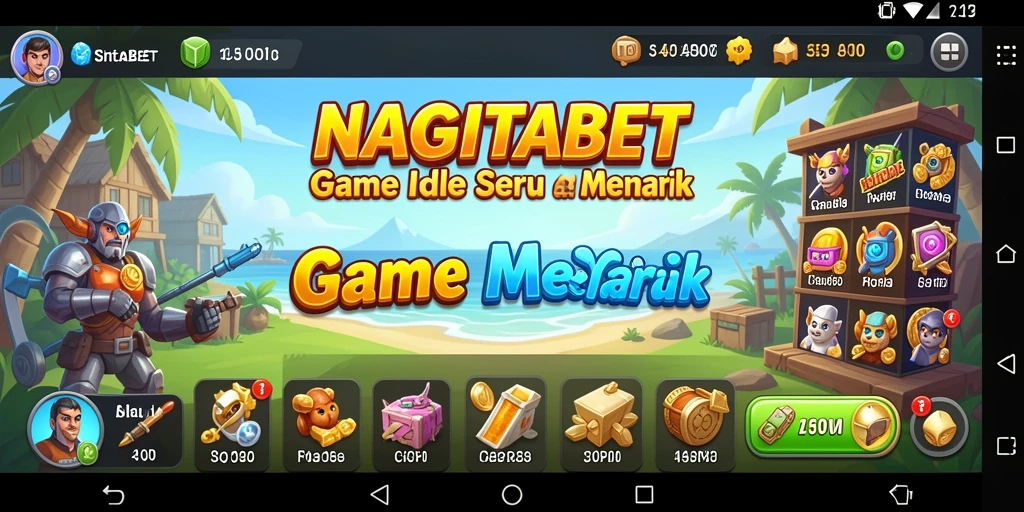 Tangkapan layar gameplay NAGITABET menampilkan aksi seru dan menarik.
