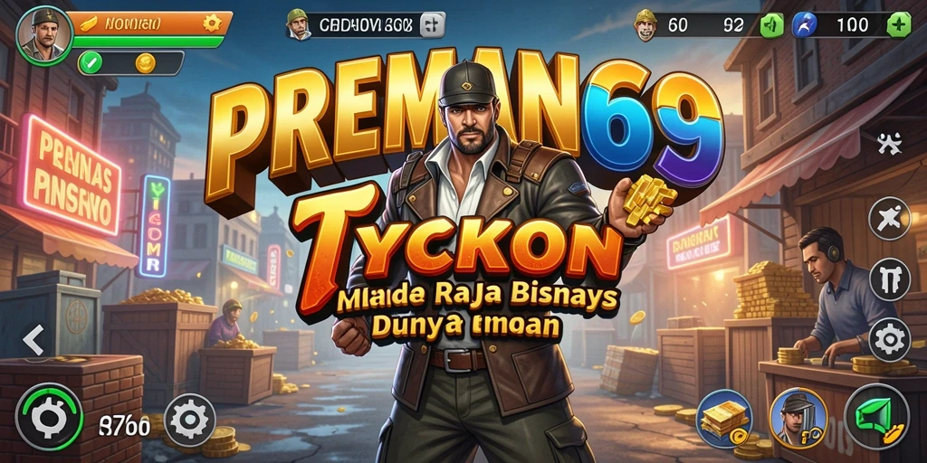 Tampak menariknya gameplay Tycoon dalam PREMAN69.