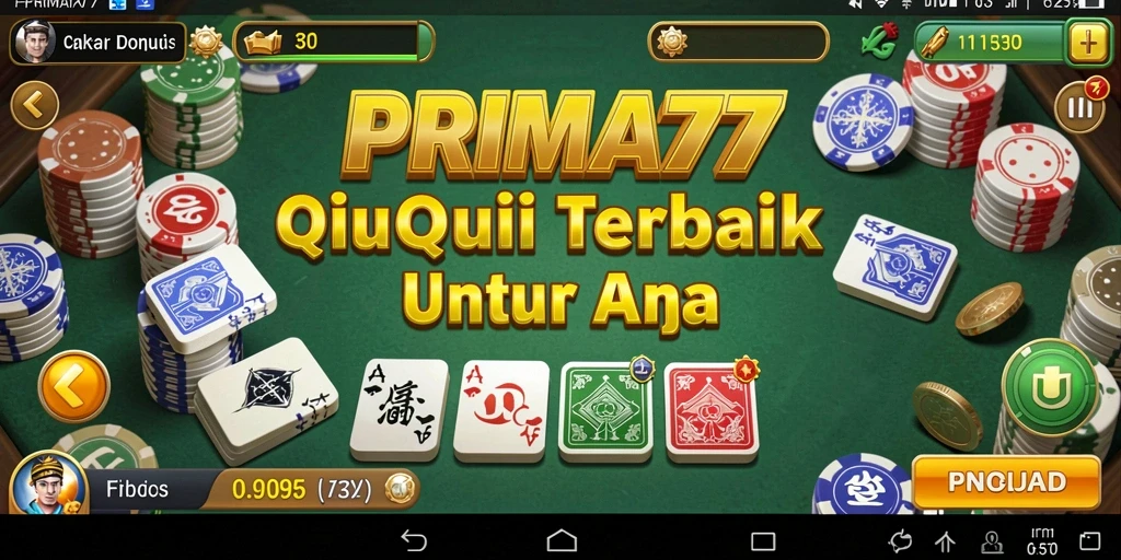 Gameplay seru QiuQiu di PRIMA77 yang menantang.