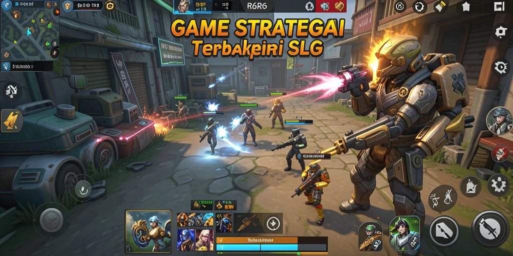 Tangkapan layar menggambarkan strategi gameplay R6R6 yang mendebarkan.
