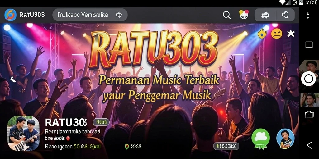Tampilan gameplay interaktif dan menarik di RATU303.